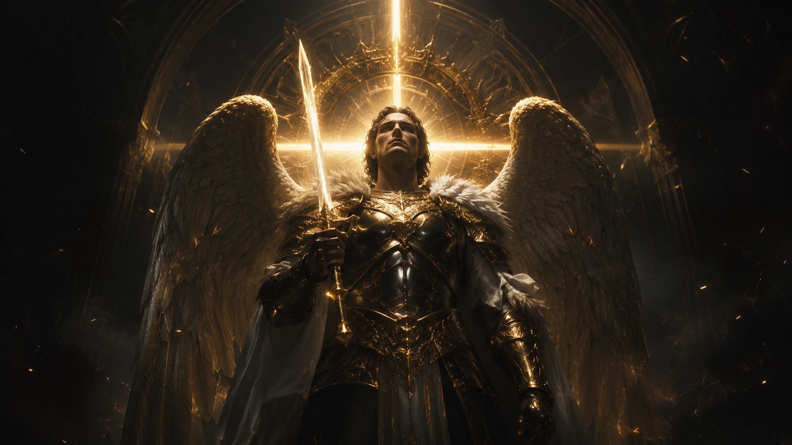 Key art for the ARCHANGELS music-and-motion cycle.